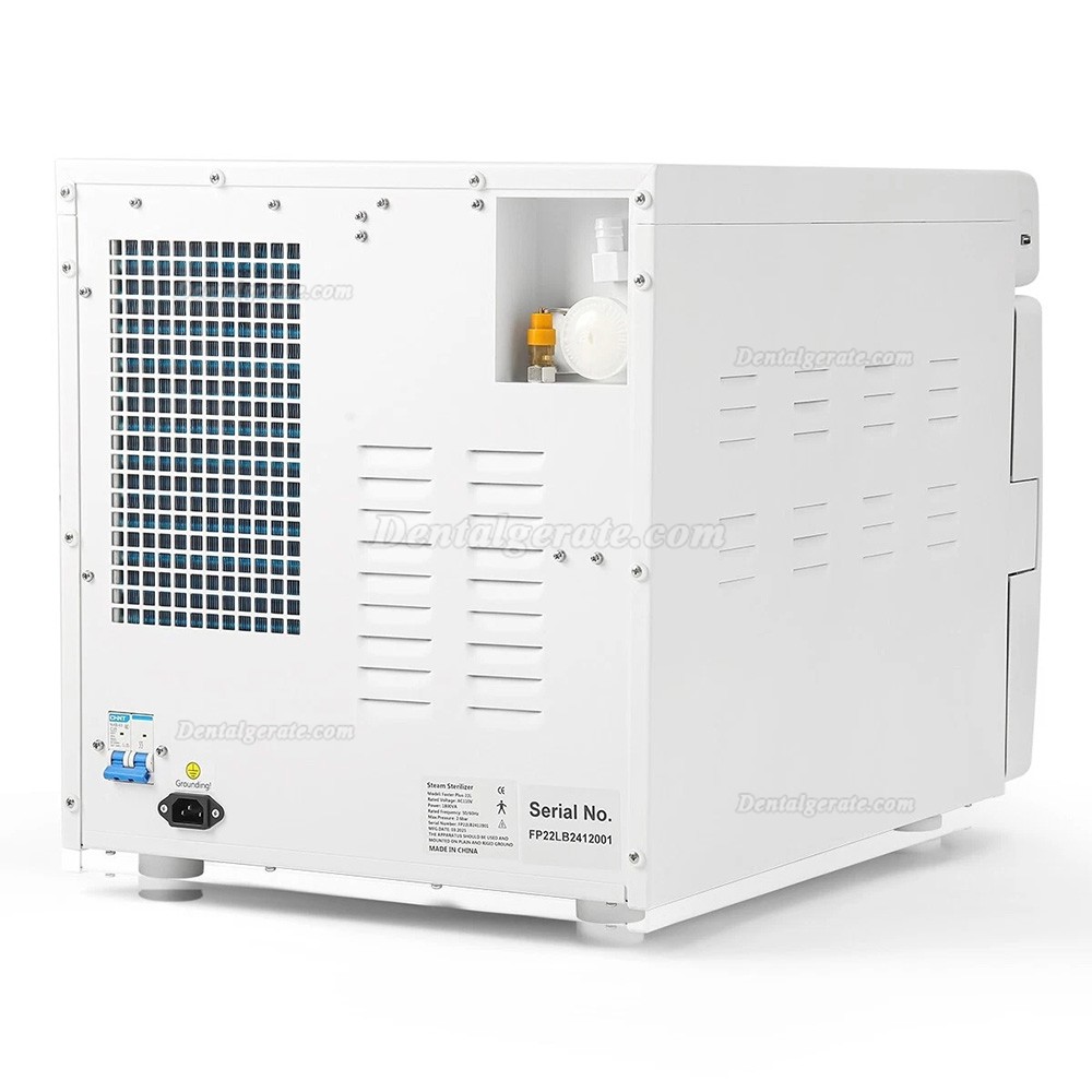 Fomos Linea 17L/22L Dental Autoklav Sterilisation Klasse B mit integriertem Drucker und Trockenfunktion